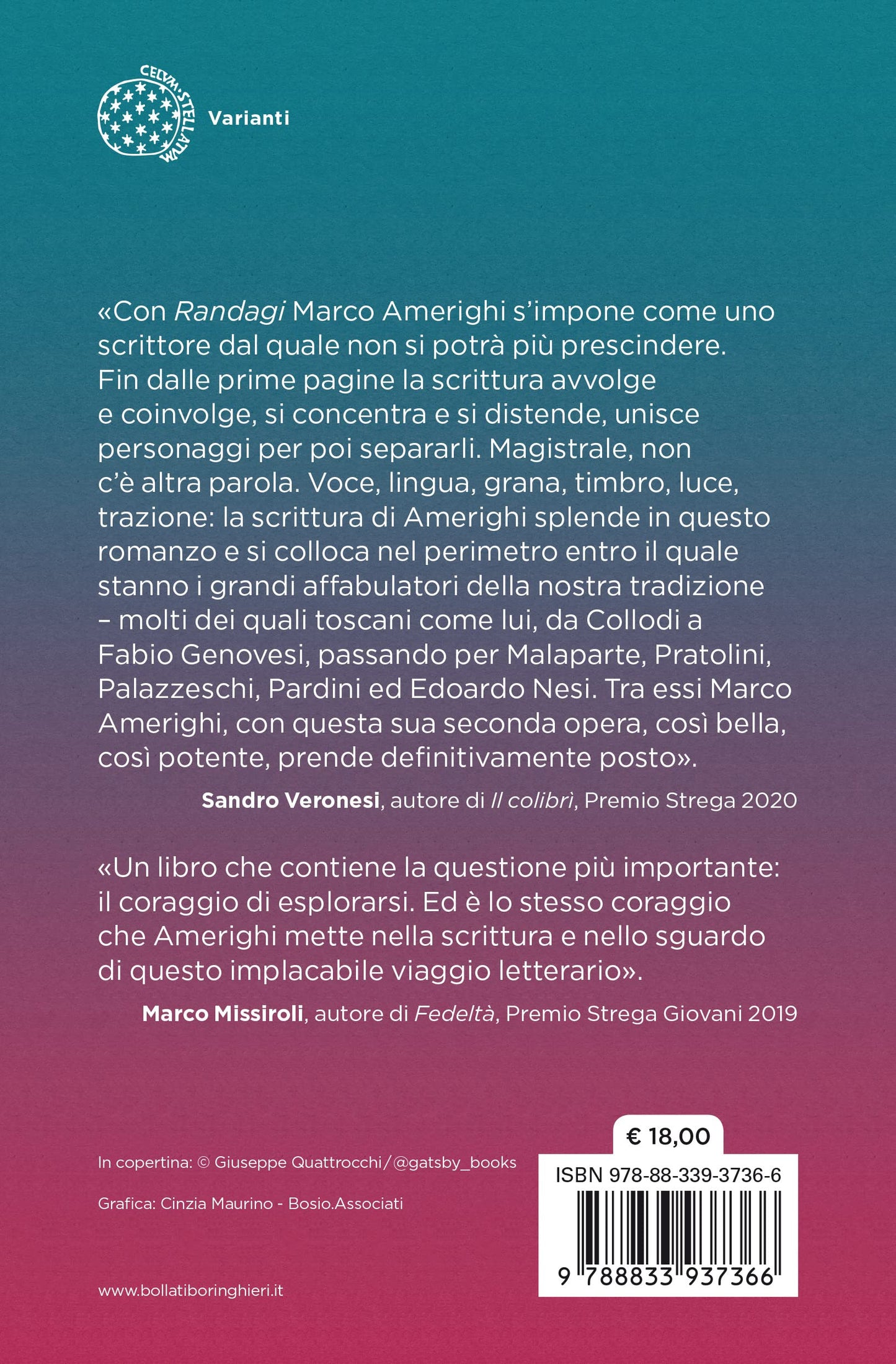 Randagi - Marco Amerighi - Bollati Boringhieri